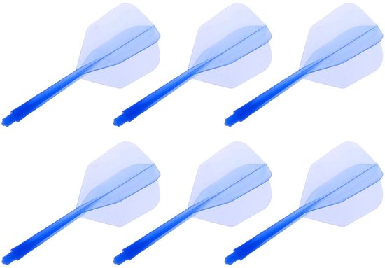 Dartpijlen - Dart schachten en vluchten - Duurzaam en stabiel - Plastic dart accessoires - Voor dartsportliefhebbers - 6 stuks