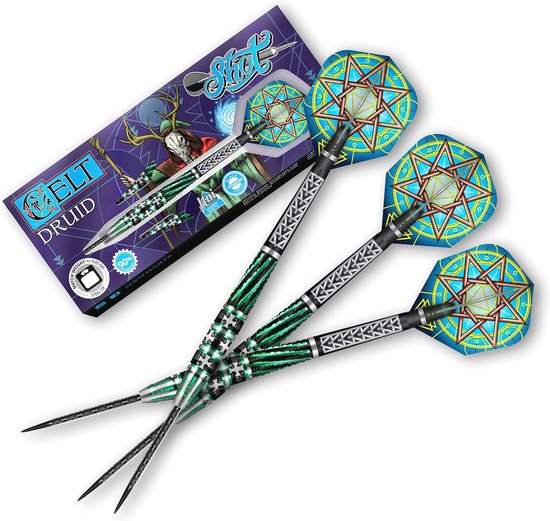 Dartpijlen Druid 90% Wolfraam 24g - Geschikt voor Precisiestoten van Merkloos