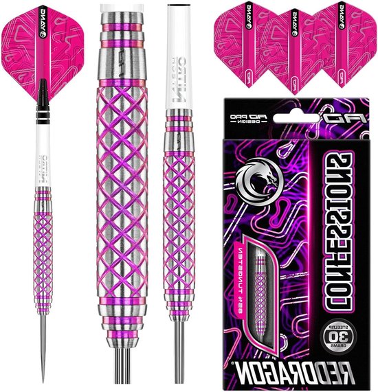 Dartpijlen Set - Tungsten Pijlen - Precisie Werpen - 85% Tungsten Materiaal - 30 gram - Zwart