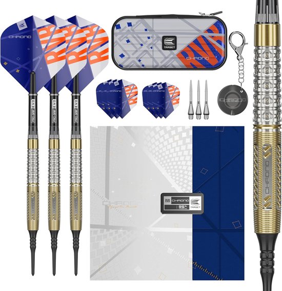Dartpijlen Set - Wolfraam Darts - Precisie Werpen - Verwisselbare Tips - 18 Gram - Veelkleurig