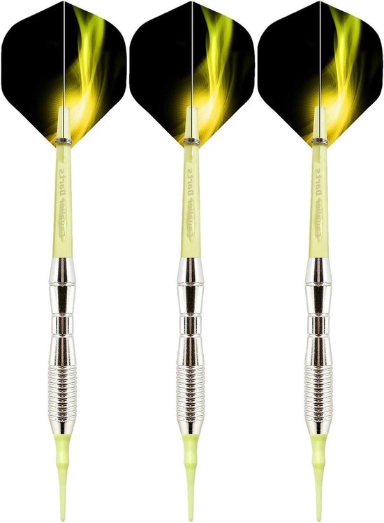 Dartpijlen Zachte Punt - Veilige Darts Set - Gezellig Spelen - Lichtgewicht Ontwerp - 151 mm - Kleurverloop