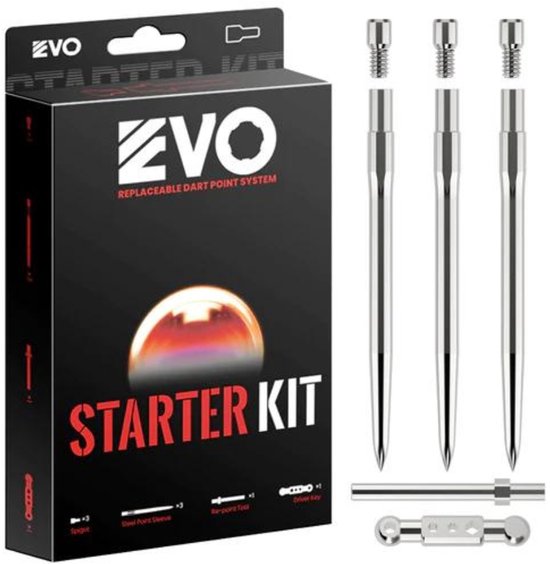 Dartpunten EVO Caliburn - Startset van Bull's