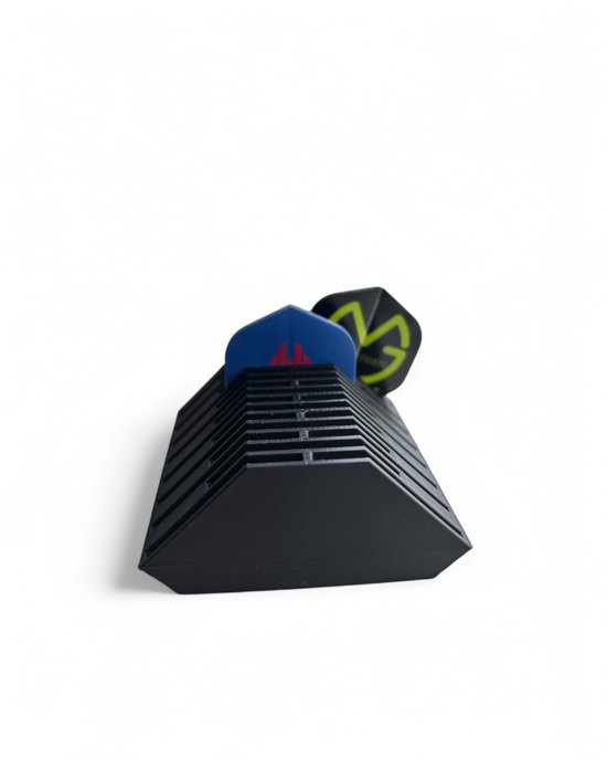 Darts Flights Houder 24 stuks - Dart Flights Holder Table Stand - Flight Opberger - Flight Organized - Zwart van Merkloos
