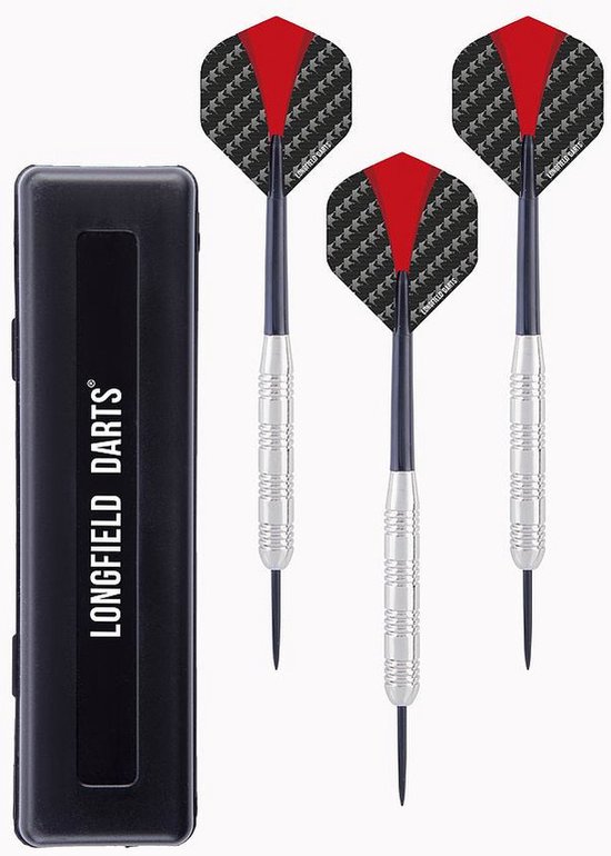 Darts nickelsilver 21 gram op blister - Longfield Darts van Longfield Darts