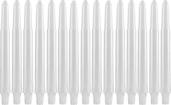 Darts Set - darts shafts - 20 sets (60 stuks) - medium - wit - dart shafts - shafts van Harrows