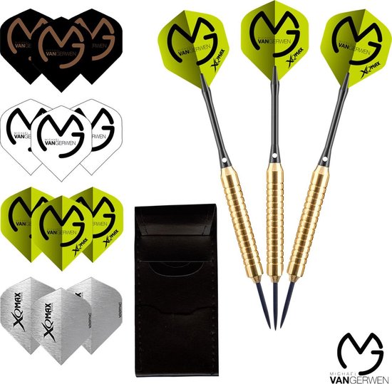 Darts Set Michael van Gerwen Power set - dartpijlen - dartpijlen 23 gram - complete dartset - Cadeau van Bull's