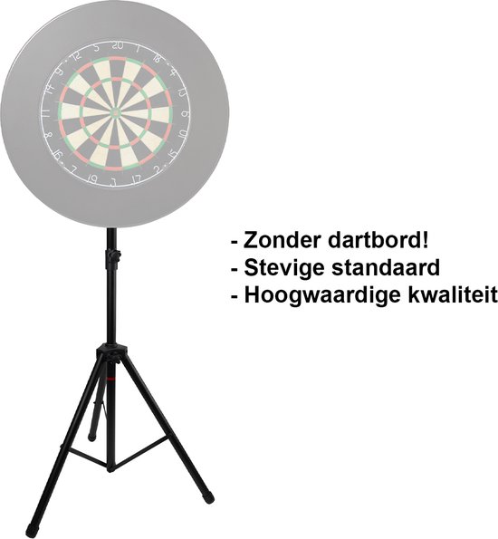 Darts Set - Portable dartbord standaard - dartstandaard - mobiele dartbaan van Pure Darts