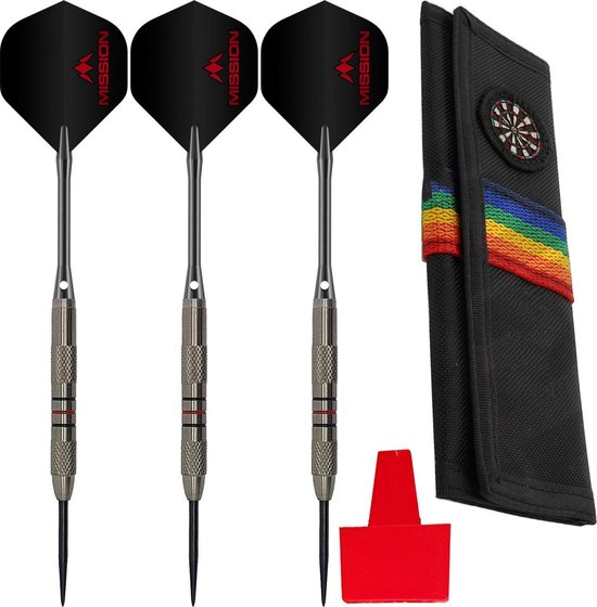Darts Set Shadow Special Edition - dartpijlen – dart shafts – dart flights – dartpijlen 24 gram – 90% - Tungsten dartpijlen van WIN.MAX