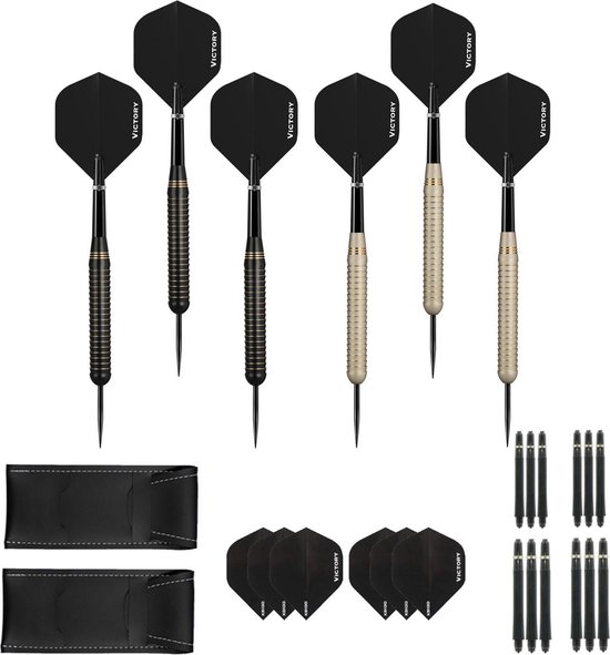 Darts Set Talon Double set – dartpijlen – 2 sets - dartpijlen – dart shafts – dart flights – dartset – darts – dartpijlen 24 gram van Dart