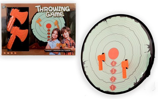 Dartset met bijlen bijlgooi set van Dart