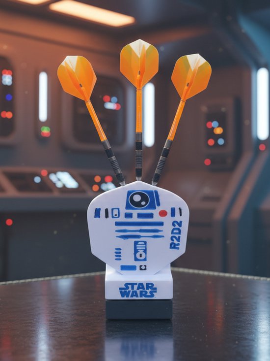 dartshouder dartspijlen R2D2