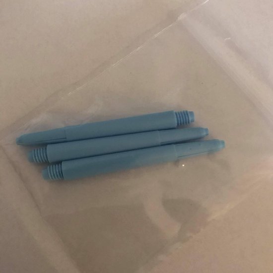 Deflectagrip Shafts Nylon Medium Pastel Blauw 3 stuks LAATSTE SETS!! van Harrows