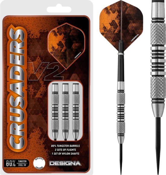 Designa Darts Crusaders V2 Ringed M3 20 gram van Designa