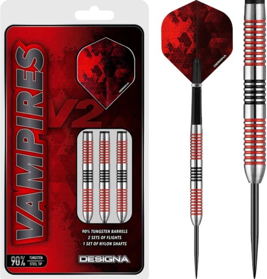Designa Darts Vampires V2 Black & Red M2 23 gram van Designa