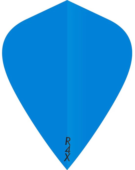 DLDarts - Kite Flights - 100 micron - 1 Set - Blauw van Merkloos