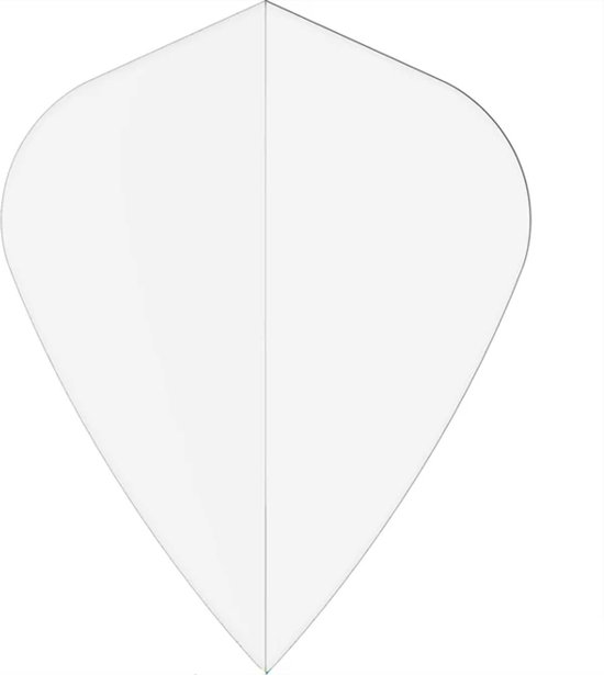 DLDarts - Kite Flights - 75 micron - 1 Set - Transparant van Merkloos
