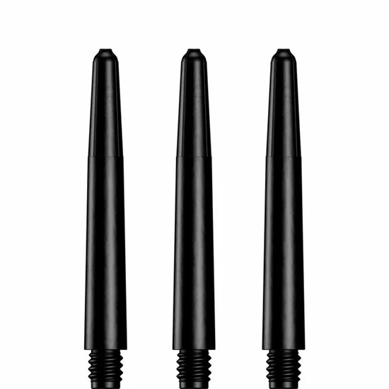 DLDarts - Nylon Shafts - In Between - 1 set - Zwart van Merkloos