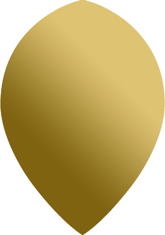 DLDarts - Pear Spiegel Flights - 100 micron - 1 Set - Goud van DLDarts