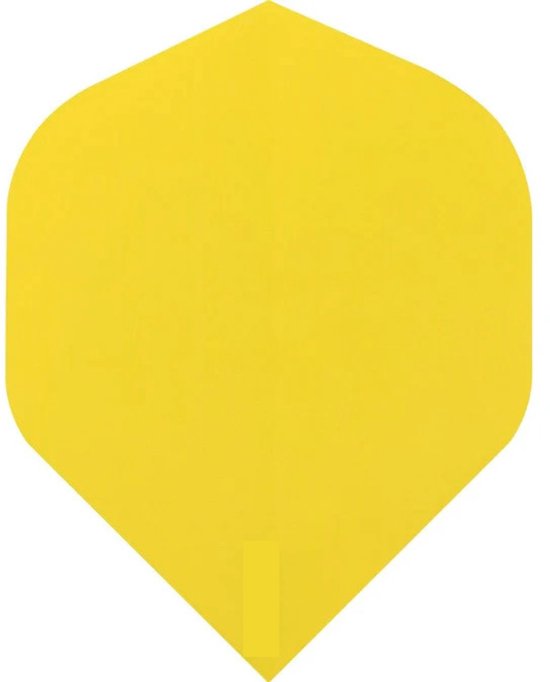 DLDarts - Poly Standaard Flight - 75 micron - 1 set - Geel