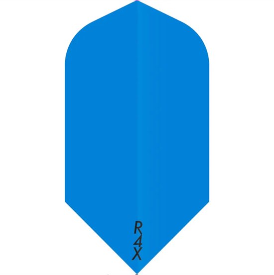 DLDarts - Slim Flights - 100 micron - 1 Set - Blauw van DLDarts