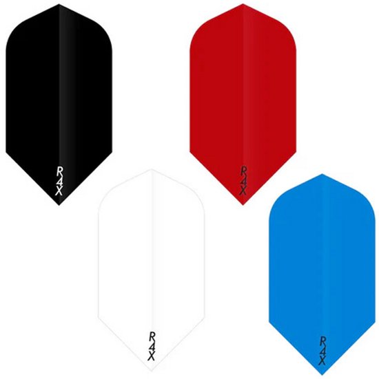 DLDarts - Slim Flights Collection - 100 micron - 4 Set van Merkloos