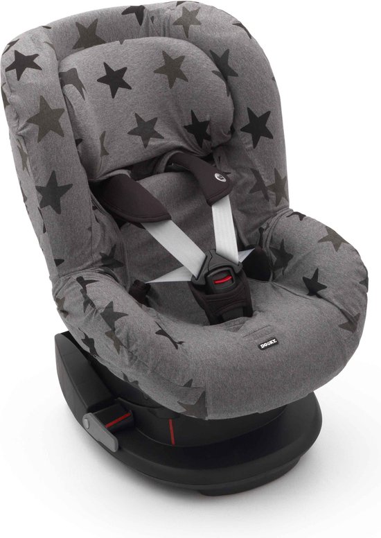Dooky Seat Cover Groep 1 Autostoel hoes Grey Star van Dooky