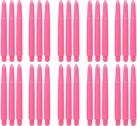 Dragon Darts Dart Shafts - 10 Sets (30 stuks) - Short - Stevige en Duurzame Dart Shafts - Roze van Dragon Darts