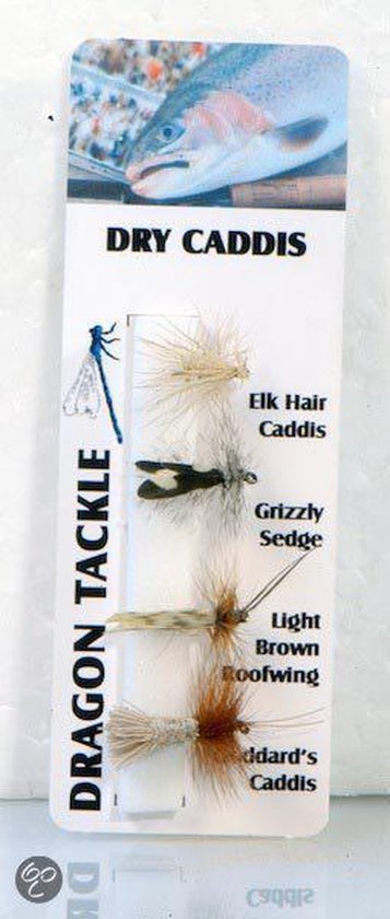 Dragonfly Dry Caddis - Droog van Dragon