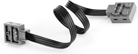 DW4Trading Verlengkabel Power Functions Extension Cable 25 cm Serie 8883, 8882, 8881 - Compatibel met Grote Merken - M-L-XL Motor van DW