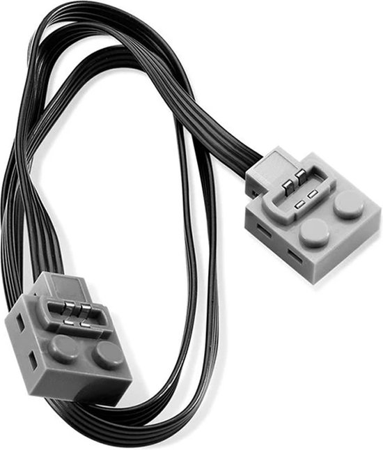 DW4Trading Verlengkabel Power Functions Extension Cable 50 cm Serie 8883, 8882, 8881 - Compatibel met Grote Merken - M-L-XL Motor van DW