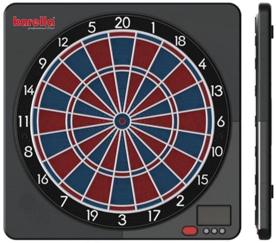 Electronisch Dartbord CB-Smart Softtip Bluetooth Online Multiplayer Zwart