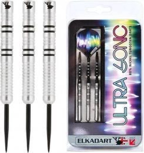Elkadart Ultra Sonic 80% Tungsten dartpijlen - 23 gram van Elkadart