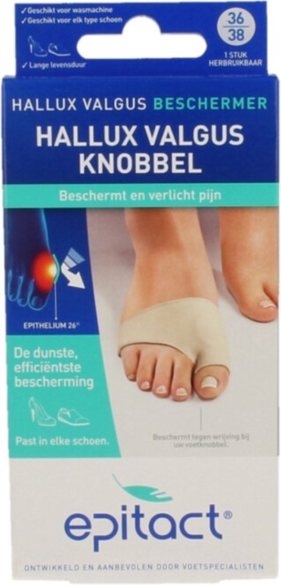 Epitact Hallux valgus knobbel beschermer maat 36/38 1 Stuks van Epitact