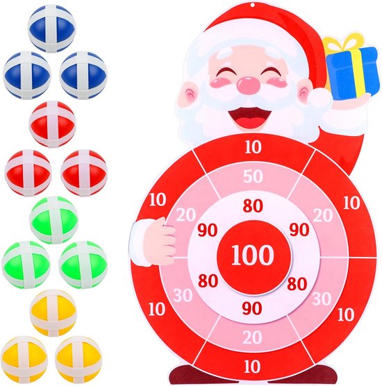 Feestelijk Kerst Dartbord Werpspel voor Plezier van Merkloos