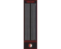 Feyenoord Carpet Check Out Dartmat van Feyenoord