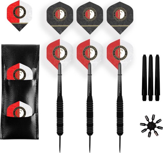 Feyenoord Darts Gift Set - Dartpijlen van Merkloos