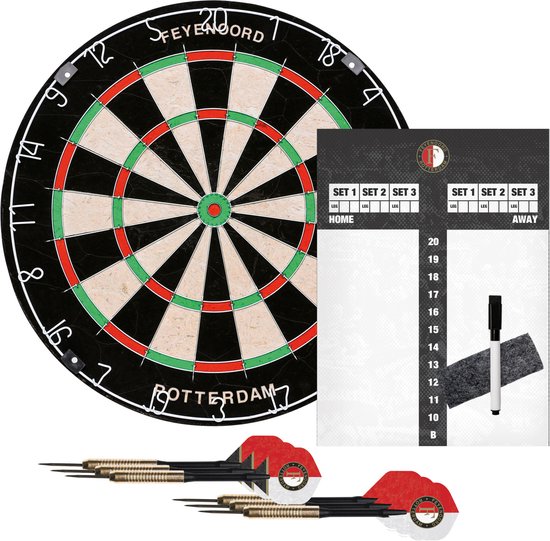 Feyenoord Dartset Starter Set - Dartset - Darts van Feyenoord