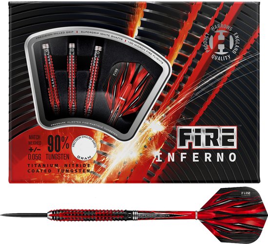 FIRE INFERNO 90% TUNGSTEN 24GR van Target Darts