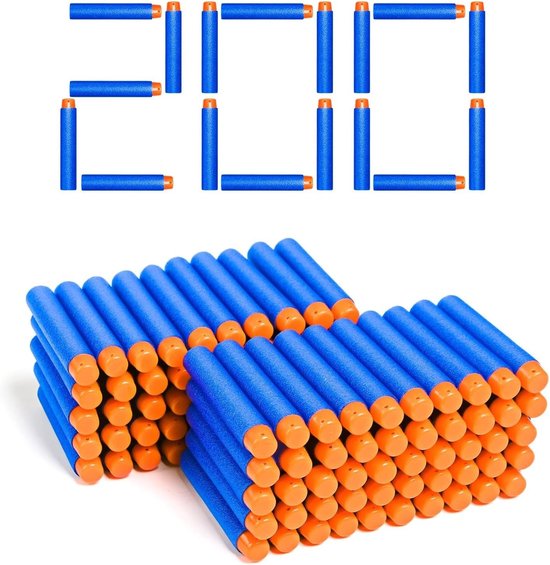 Foam Darts Pijlen voor Nerf, Reservepijlen en Munitie, Ideaal voor Darts Spel en Schietplezier