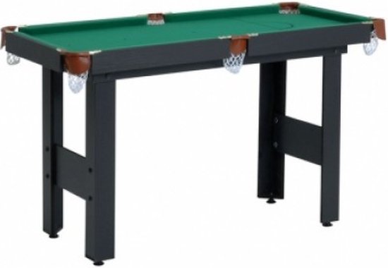 Garlando Pooltafel Garlando Dallas - - Zwart - Pooltafel voor thuis van Garlando