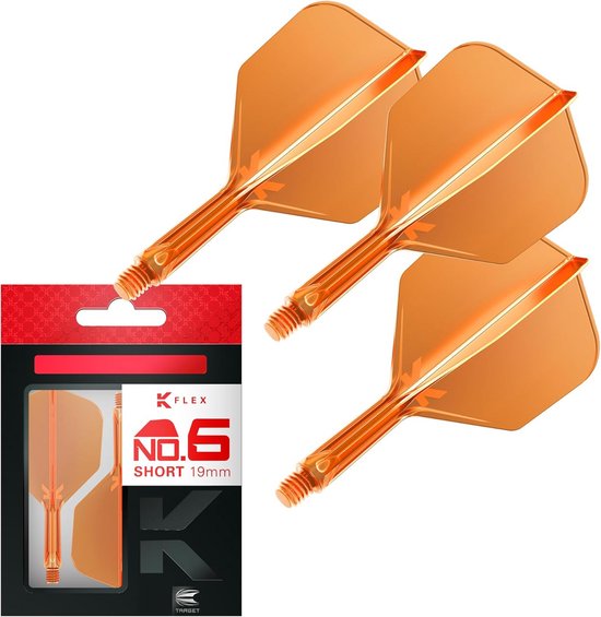 Geïntegreerde Dart Flights en Shafts Set (3 Stuks) - Flexibel, Nauwkeurig & Duurzaam
