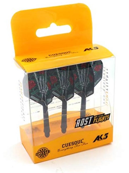 Geïntegreerde Dart Shaft en Flights Set van 3 - Perfect voor Dartspelers van Merkloos