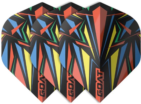 GOAT Athlete Red NO2 - Dart Flights van GOAT