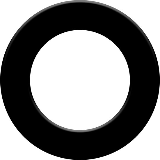 Goat-Dartbord Surround-Plain-Black van GOAT