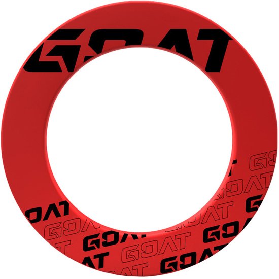 GOAT – Defender 4 Dart Surround Rood 1 Stuk - Officiële Dartbord Grootte van Merkloos