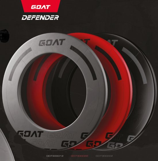Goat-DEFENDER-Dartbord Surround-Printed-Grey 1 van Merkloos