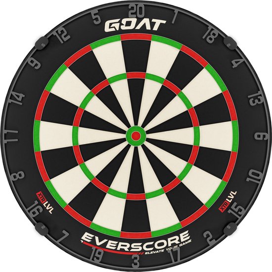 GOAT Everscore XTR LVL - Professioneel Dartbord van GOAT Everscore