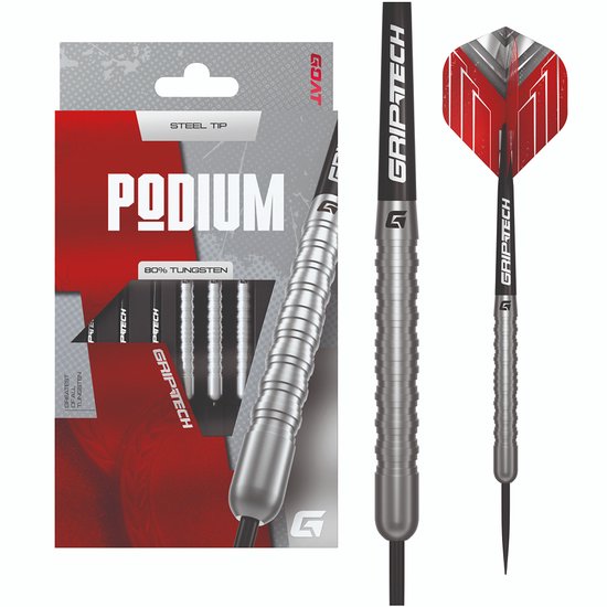GOAT Podium Silver 80% - Dartpijlen
