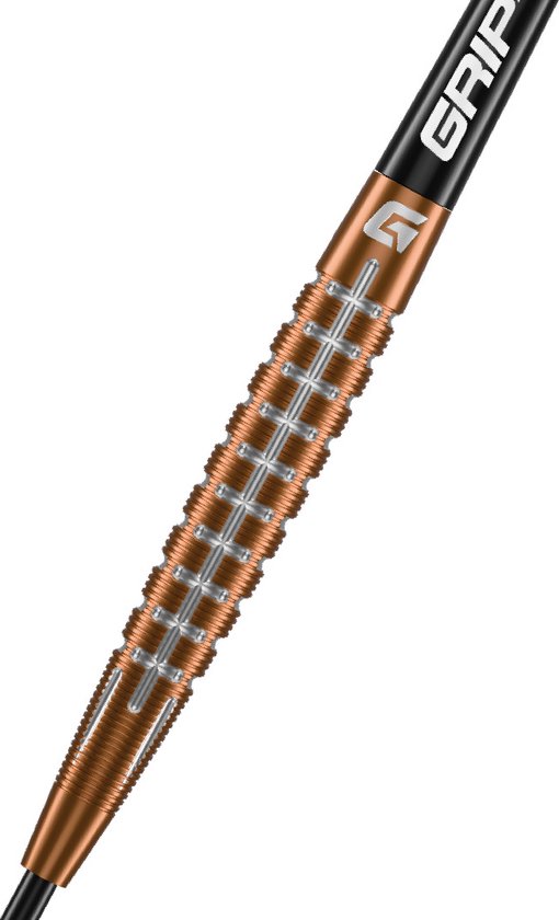 GOAT - Quarterback V1 95% Steeldarts 23 Gram, Incl. 3 Barrels, 3 Flights & 3 Shafts van GOAT