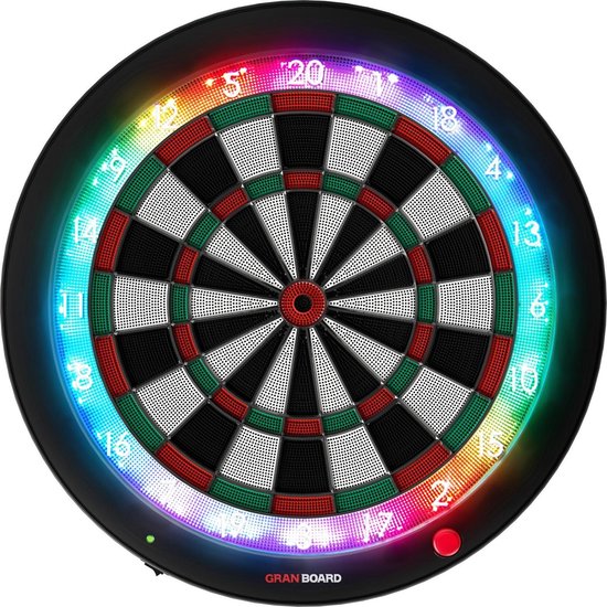 Granboard Elektronisch Dartbord 3s 60 Cm Groen/rood 4-delig